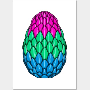 Polysexual Pride Dragon Egg Posters and Art